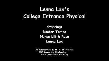 Tampa university entrance physical lenna lux