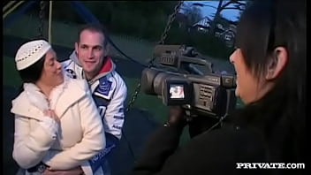 Rio takes a hard cock and gets a shot of cum on her tits