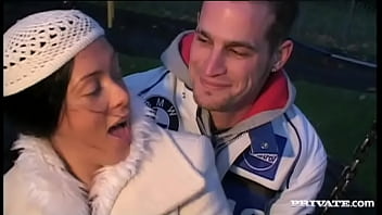 Rio takes a hard cock and gets a shot of cum on her tits