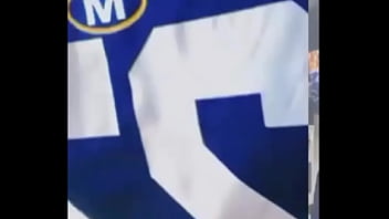 She open her breasts