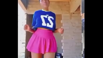 She open her breasts