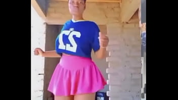 She open her breasts