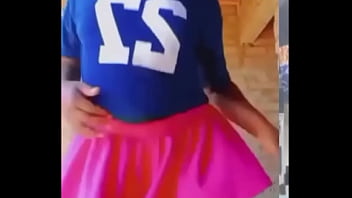 She open her breasts