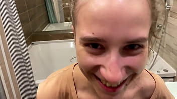 Anastasia mistress loves her daddy's piss and cum