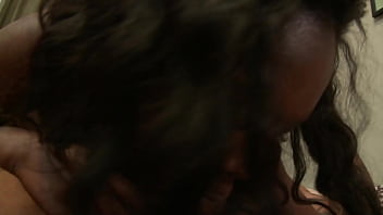 Janae jolie is all smiles because she knows this is a black on black scene and that she is