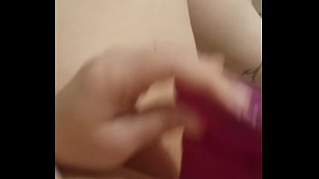 Playing with my newest dildo