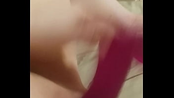 Playing with my newest dildo