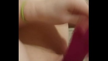 Playing with my newest dildo