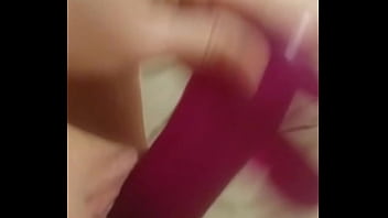 Playing With My Newest Dildo thumbnail