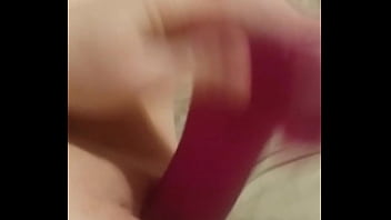 Playing with my newest dildo