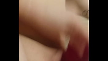 Playing with my newest dildo