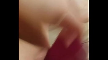 Playing with my newest dildo