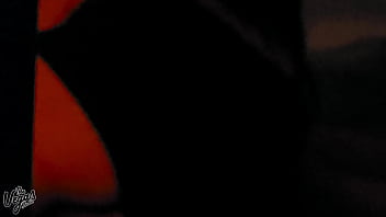 Black dress warm light and an unforgettable oral session