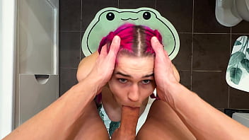 She stuck in washing machine promo video