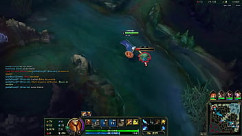 Lol gameplay deep penetration inside ennemy base