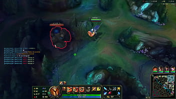 Lol gameplay deep penetration inside ennemy base