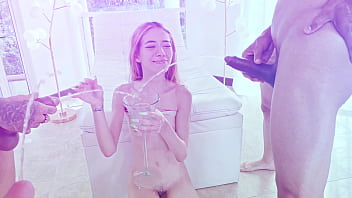 Innocent little chloe she is addicted to dap 5 on 1 pissing ltp303