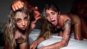 She just turned 18 passionate blonde loves interracial