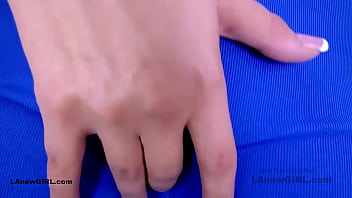 Stunning brunette fucks producer