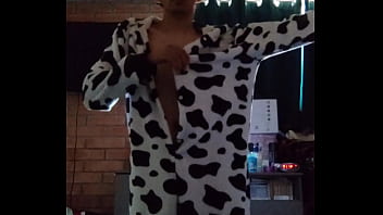 Mi mi pijama de vaca o perro