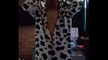 Mi mi pijama de vaca o perro