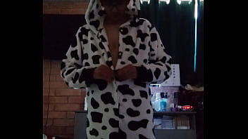 Mi mi pijama de vaca o perro