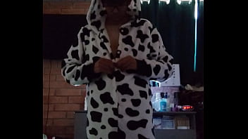 Mi mi pijama de vaca o perro