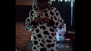 Mi mi pijama de vaca o perro