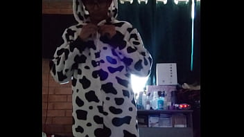 Mi mi pijama de vaca o perro