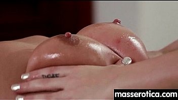 Sexy girl gives big tits lesbian an orgasm 13