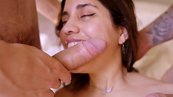 What's better than a latina with milk in her mouth double vaginal