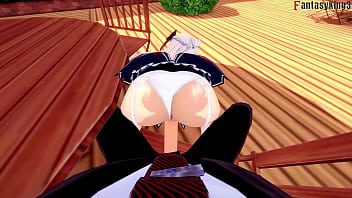 Belfast invites me to lunch free pov azurlane watch full movie and pov version on sheer & fantasyking3