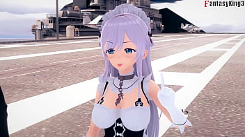 Belfast invites me to lunch free pov azurlane watch full movie and pov version on sheer & fantasyking3