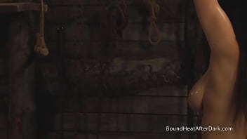 Sexy lesbian slave enjoys in pleasure and punishment with naughty madame