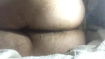 Anal dildo deep inside