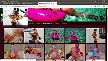 Amazing girls front of camera