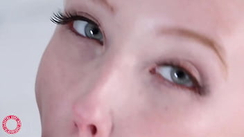 Samantha rone sucks & fucks her biggest dildo during shower time