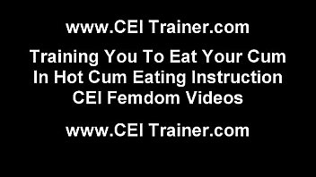 You need to know what cum tastes like cei