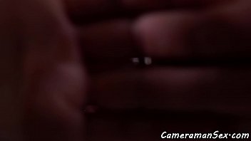 Pov stockinged babe with bigtits gets fucked