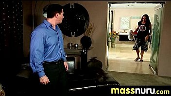 Lucky client gets a full service massage 23