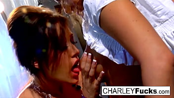 Hot babes lick each other