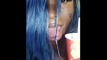 For the ladies try to enjoy your ice cream this way your man should try it on you too they will love it