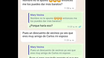 La vecina le gusta mandarme fotos y que me la folle