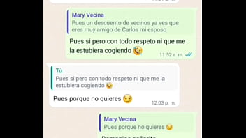 La vecina le gusta mandarme fotos y que me la folle