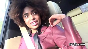 Sweet girl blows cock in pov and gets spread slit shagged