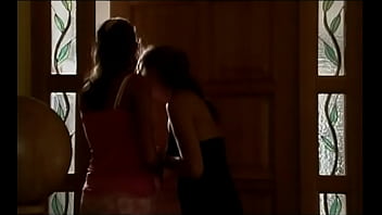 Cassandra and kristina take turns on one very lucky guy