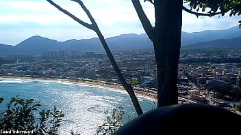 Gozei gostoso em cima da negra