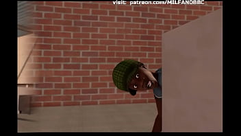 After rejecting the black man he practices good oral sex on her