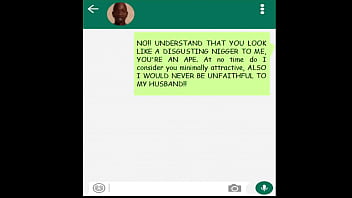 After rejecting the black man he practices good oral sex on her