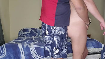 Tanned blonde get her pussy fucked